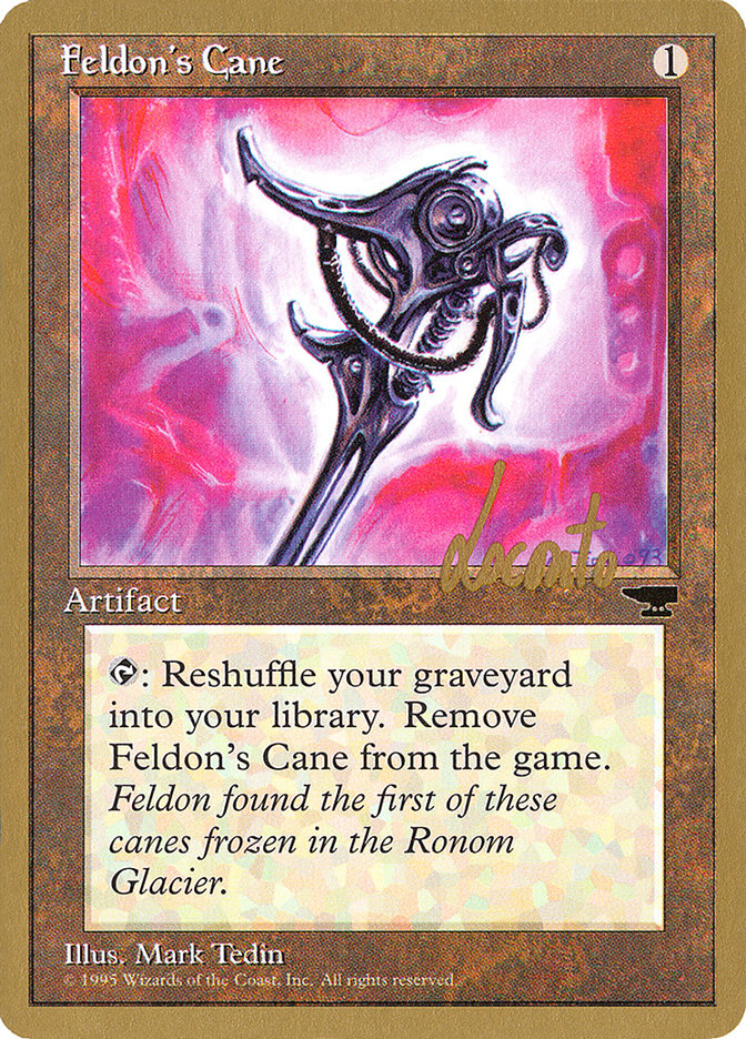 Feldon's Cane (Michael Loconto) [Pro Tour Collector Set] | Exor Games Bridgewater