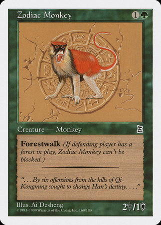 Zodiac Monkey [Portal Three Kingdoms] | Exor Games Bridgewater