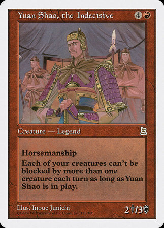 Yuan Shao, the Indecisive [Portal Three Kingdoms] | Exor Games Bridgewater