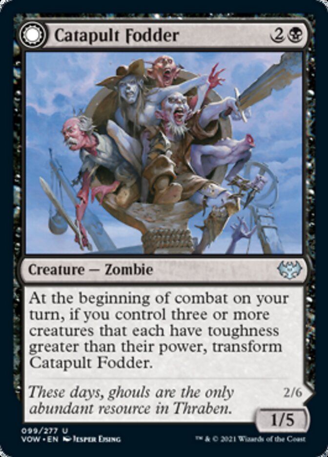 Catapult Fodder // Catapult Captain [Innistrad: Crimson Vow] | Exor Games Bridgewater