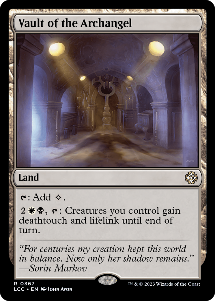 Vault of the Archangel [The Lost Caverns of Ixalan Commander] | Exor Games Bridgewater