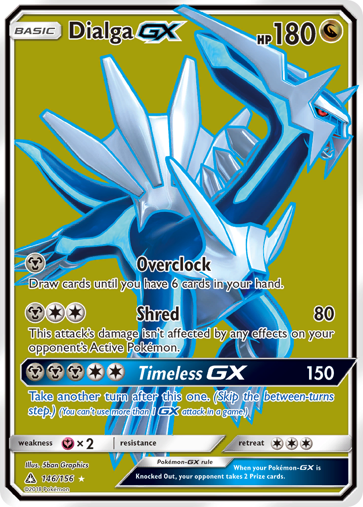 Dialga GX (146/156) [Sun & Moon: Ultra Prism] | Exor Games Bridgewater