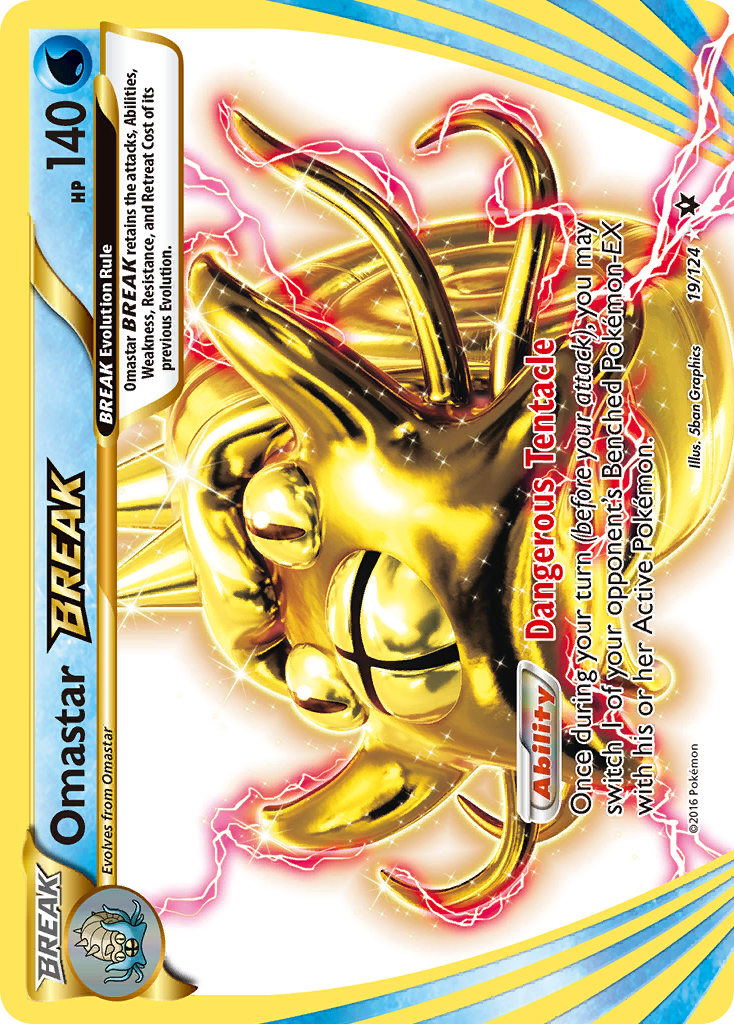 Omastar BREAK (19/124) [XY: Fates Collide] | Exor Games Bridgewater