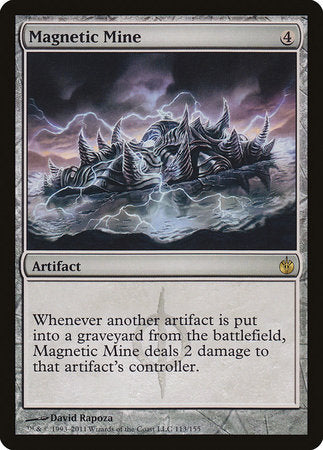 Magnetic Mine [Mirrodin Besieged] | Exor Games Bridgewater