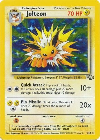 Jolteon (4/64) [Jungle Unlimited] | Exor Games Bridgewater