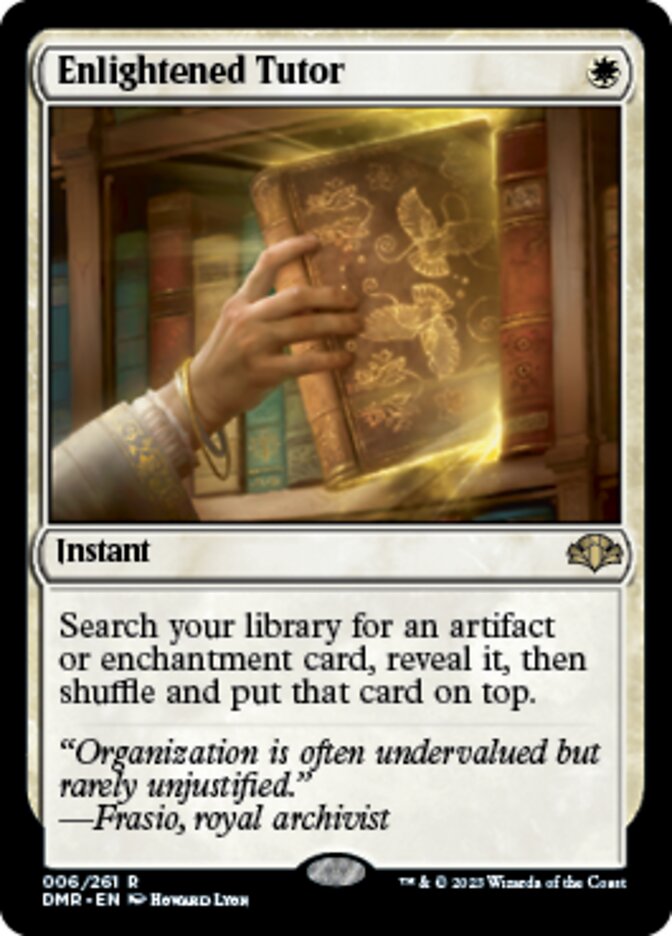 Enlightened Tutor [Dominaria Remastered] | Exor Games Bridgewater