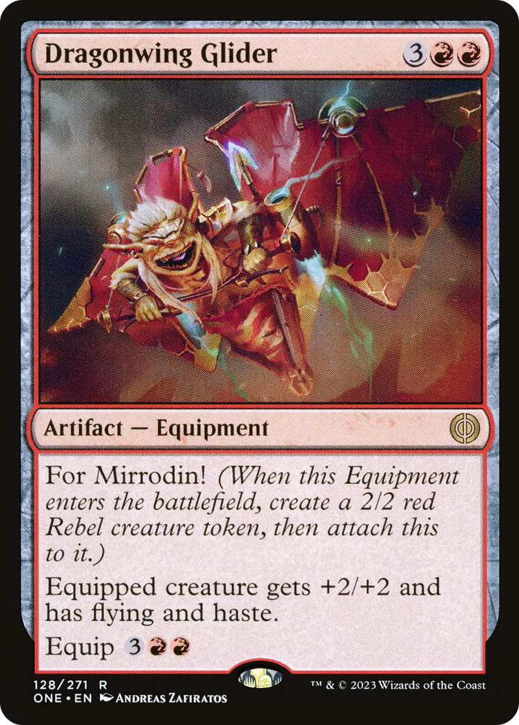 Dragonwing Glider [Phyrexia: All Will Be One] | Exor Games Bridgewater