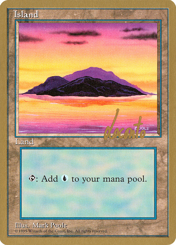 Island (ml368) (Michael Loconto) [Pro Tour Collector Set] | Exor Games Bridgewater