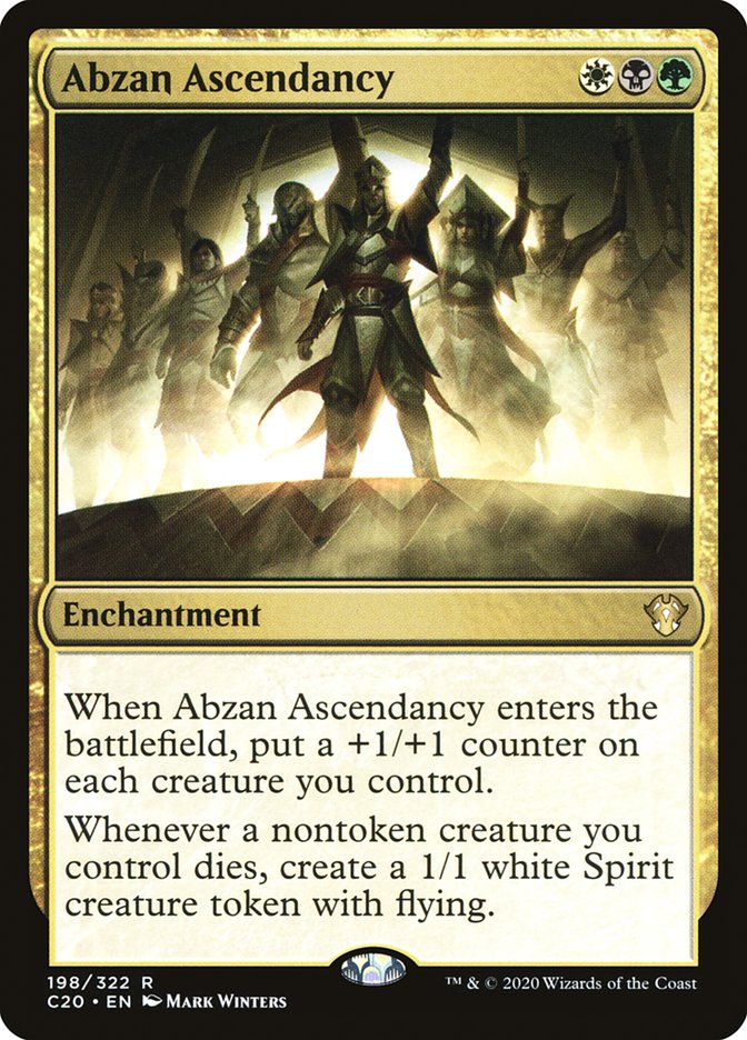 Abzan Ascendancy [Commander 2020] | Exor Games Bridgewater