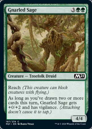 Gnarled Sage [Core Set 2021] | Exor Games Bridgewater