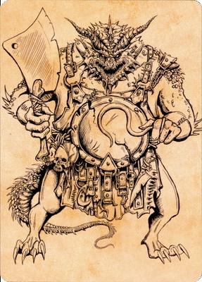 Thrakkus the Butcher Art Card [Commander Legends: Battle for Baldur's Gate Art Series] | Exor Games Bridgewater