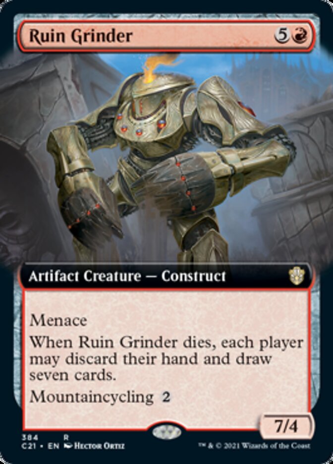 Ruin Grinder (Extended) [Commander 2021] | Exor Games Bridgewater