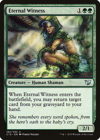 Eternal Witness [Commander 2015] | Exor Games Bridgewater