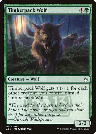 Timberpack Wolf [Masters 25] | Exor Games Bridgewater