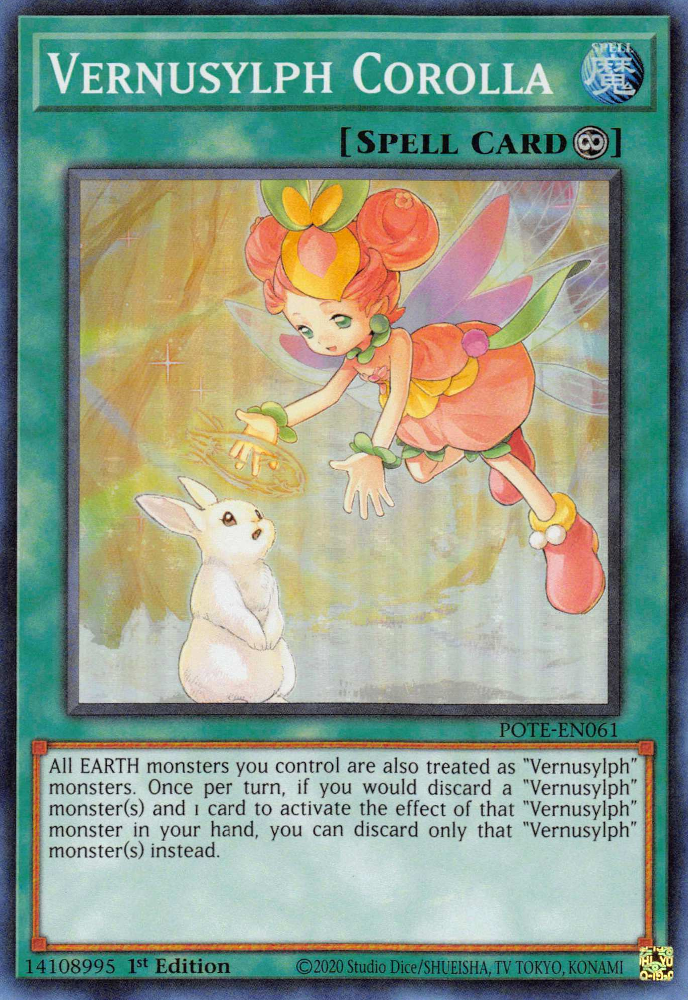 Vernusylph Corolla [POTE-EN061] Super Rare | Exor Games Bridgewater