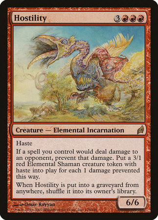 Hostility [Lorwyn] | Exor Games Bridgewater