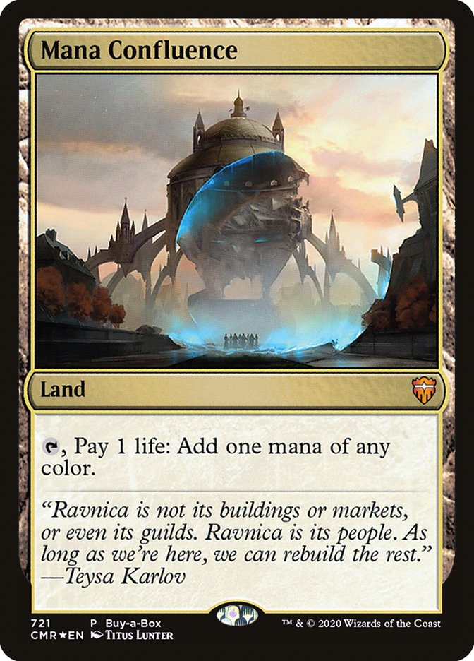Mana Confluence (Buy-A-Box) [Commander Legends Promos] | Exor Games Bridgewater