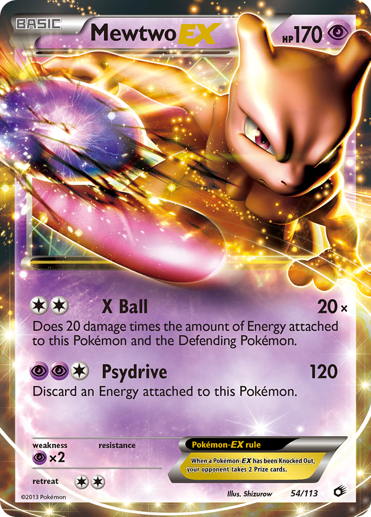 Mewtwo EX (54/113) [Black & White: Legendary Treasures] | Exor Games Bridgewater