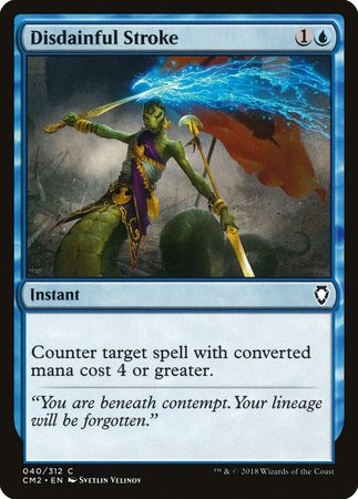 Disdainful Stroke [Commander Anthology Volume II] | Exor Games Bridgewater