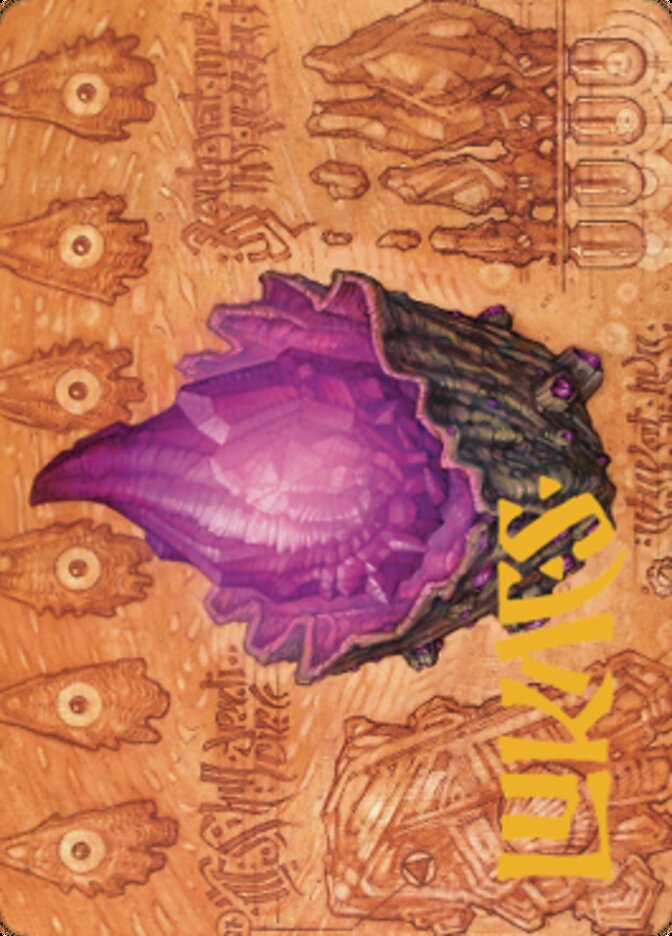 Thorn of Amethyst Art Card (Gold-Stamped Signature) [The Brothers' War Art Series] | Exor Games Bridgewater