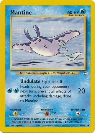 Mantine (64/111) [Neo Genesis Unlimited] | Exor Games Bridgewater