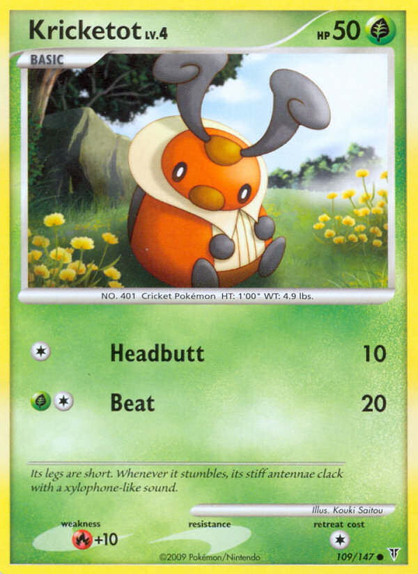 Kricketot (109/147) [Platinum: Supreme Victors] | Exor Games Bridgewater