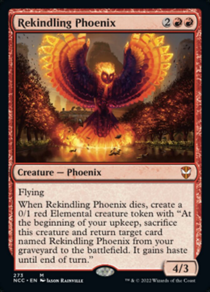 Rekindling Phoenix [Streets of New Capenna Commander] | Exor Games Bridgewater