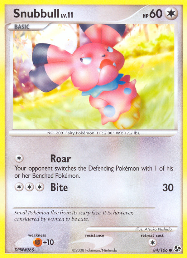 Snubbull (84/106) [Diamond & Pearl: Great Encounters] | Exor Games Bridgewater