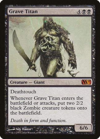 Grave Titan [Magic 2011] | Exor Games Bridgewater