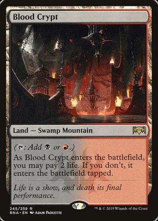 Blood Crypt [Ravnica Allegiance] | Exor Games Bridgewater