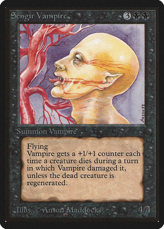 Sengir Vampire [Limited Edition Beta] | Exor Games Bridgewater