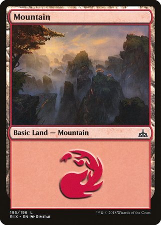 Mountain [Rivals of Ixalan] | Exor Games Bridgewater