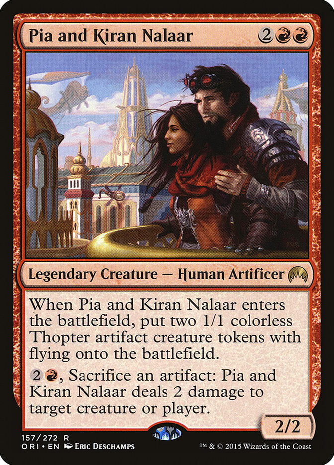 Pia and Kiran Nalaar [Magic Origins] | Exor Games Bridgewater