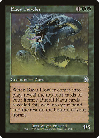 Kavu Howler [Apocalypse] | Exor Games Bridgewater