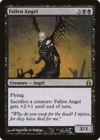 Fallen Angel [Commander 2011] | Exor Games Bridgewater