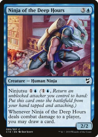 Ninja of the Deep Hours [Commander 2018] | Exor Games Bridgewater