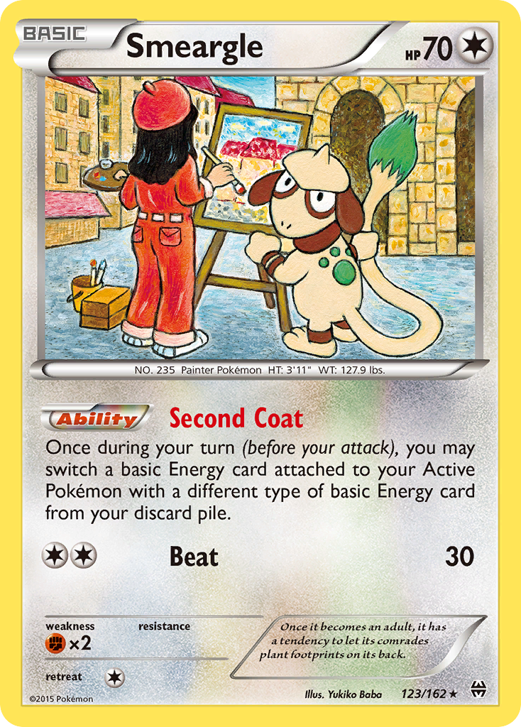 Smeargle (123/162) [XY: BREAKthrough] | Exor Games Bridgewater