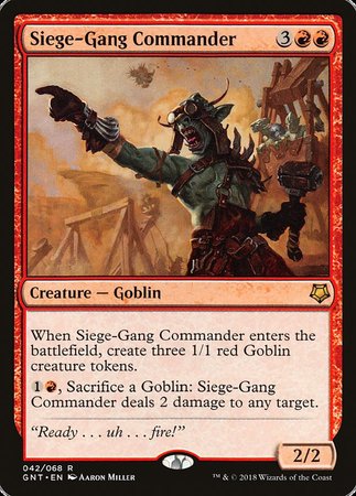 Siege-Gang Commander [Game Night] | Exor Games Bridgewater