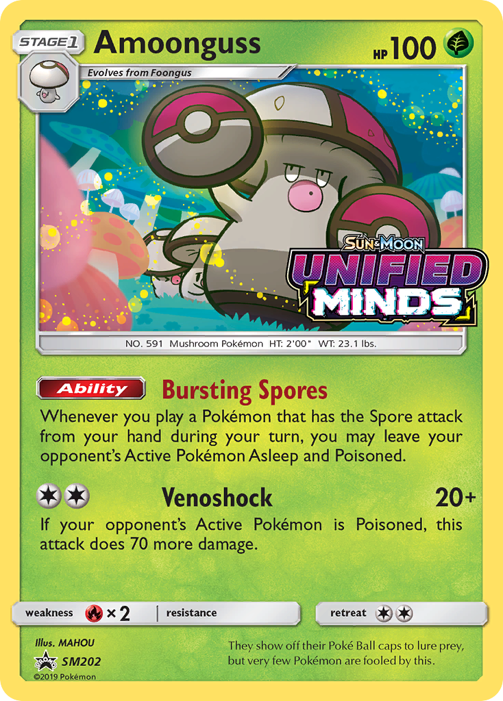 Amoonguss (SM202) [Sun & Moon: Black Star Promos] | Exor Games Bridgewater