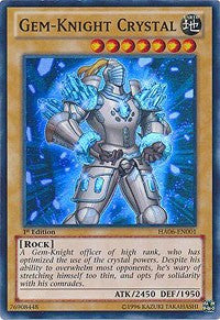 Gem-Knight Crystal [HA06-EN001] Super Rare | Exor Games Bridgewater