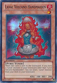 Laval Volcano Handmaiden [HA06-EN002] Super Rare | Exor Games Bridgewater