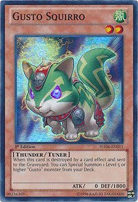 Gusto Squirro [HA06-EN011] Super Rare | Exor Games Bridgewater