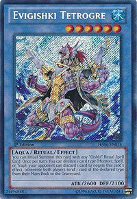 Evigishki Tetrogre [HA06-EN018] Secret Rare | Exor Games Bridgewater