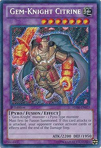 Gem-Knight Citrine [HA06-EN019] Secret Rare | Exor Games Bridgewater