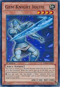 Gem-Knight Iolite [HA06-EN032] Super Rare | Exor Games Bridgewater