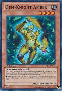 Gem-Knight Amber [HA06-EN033] Super Rare | Exor Games Bridgewater