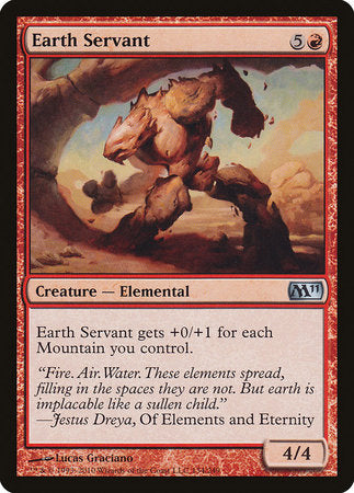 Earth Servant [Magic 2011] | Exor Games Bridgewater