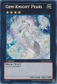 Gem-Knight Pearl [HA06-EN050] Secret Rare | Exor Games Bridgewater