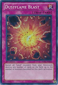 Dustflame Blast [HA06-EN058] Super Rare | Exor Games Bridgewater