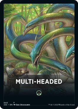 Multi-Headed Theme Card [Jumpstart 2022 Front Cards] | Exor Games Bridgewater